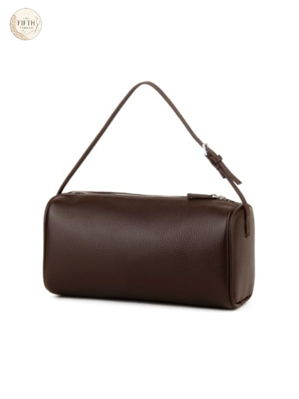 Women's Premium Full-Grained Leather Crossbody Hobo Bag with Adjustable Strap